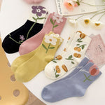 Witty Socks Socks Floral Delight Collection in Set / 5 Pairs Witty Socks Floral Delight Collection