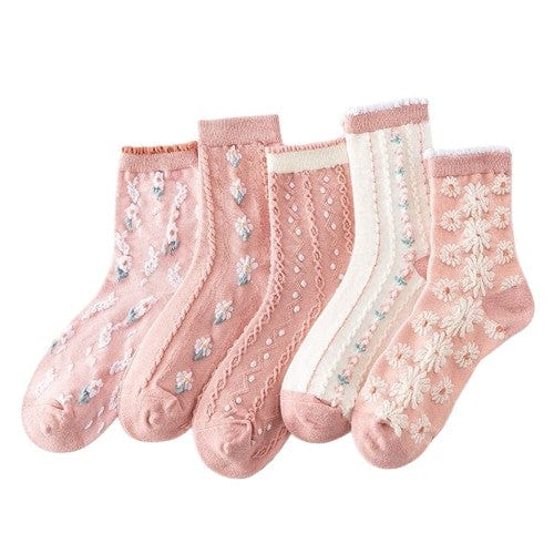 Witty Socks Socks Florets & Glam Set Witty Socks Classic Embroideries Collection