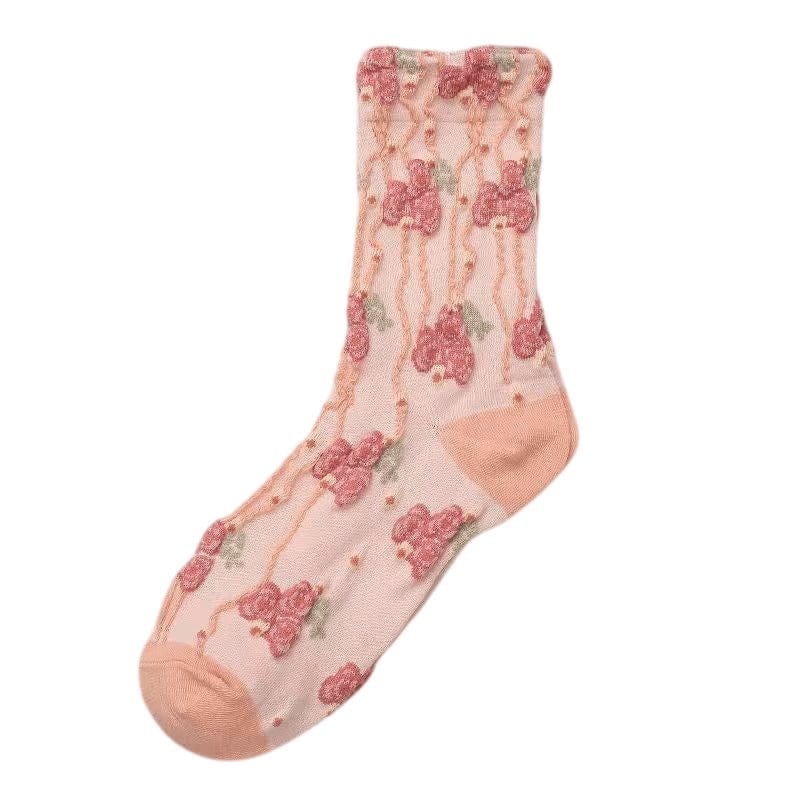 Witty Socks Socks Flower Fiesta Tribal Petal