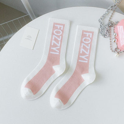 Witty Socks Socks FOZZYI / 1 Pair Witty Socks Shades of Pink Collection