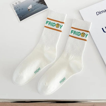Witty Socks Socks Friday / 1 Pair Unisex | Witty Socks Weekday Sock Collection
