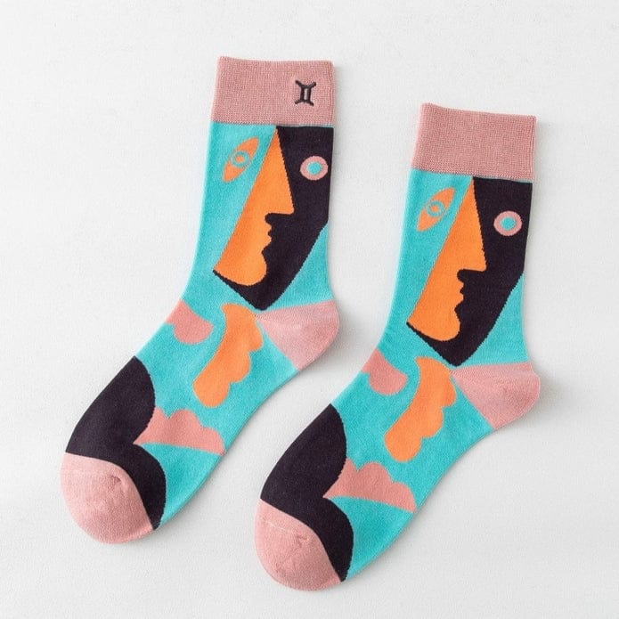 Witty Socks Socks ♊Gemini - A / 1 Pair Witty Socks The Constellation Collection