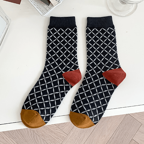 Witty Socks Socks Gingham Glam / 1 Pair Witty Socks Dainty Blossoms Collection