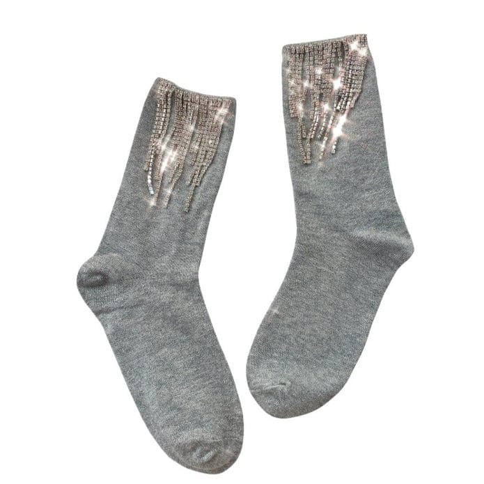 Witty Socks Socks Glittering Beauty Pair / 1 Pair Witty Socks Dazzling Rhinestones Collection