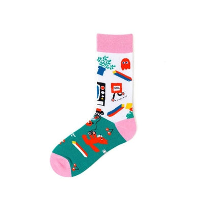 Witty Socks Socks Go-go Gamer / 1 Pair Unisex | Witty Socks Lavish Living Collection