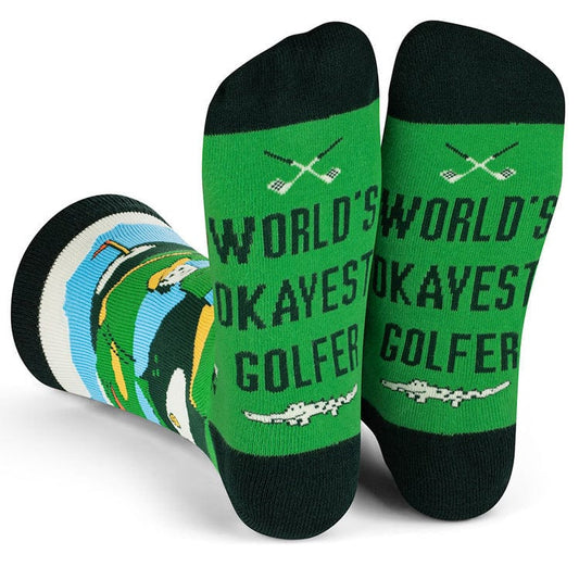 Witty Socks Socks Golfer Golfer