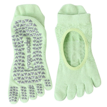 Witty Socks Socks Green / 1 Pair Witty Socks OmGrip Yoga Socks Collection