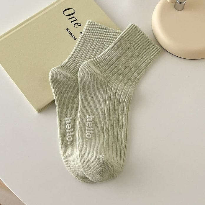 Witty Socks Socks Green / 1 Pair Witty Socks Pastel Macaroon Moments Collection