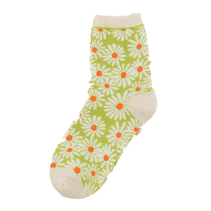 Witty Socks Socks Green Daisy Dreams