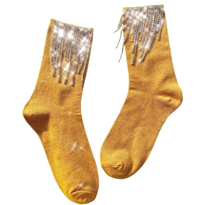 Witty Socks Socks Hidden Jewels / 1 Pair Witty Socks Dazzling Rhinestones Collection