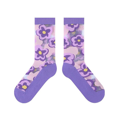 Witty Socks Socks Hoary Stock / 1 Pair Witty Socks Spring Fling Collection