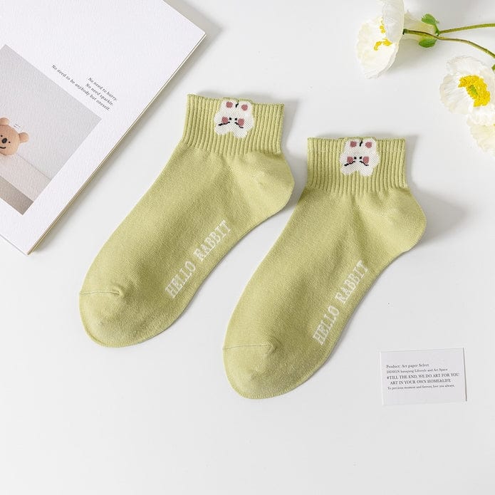 Witty Socks Socks Hop into Happiness / 1 Pair Witty Socks Bunny Love Lily Collection
