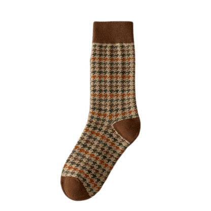 Witty Socks Socks Houndstooth Haven Witty Socks Autumn Leaves Embrace Collection