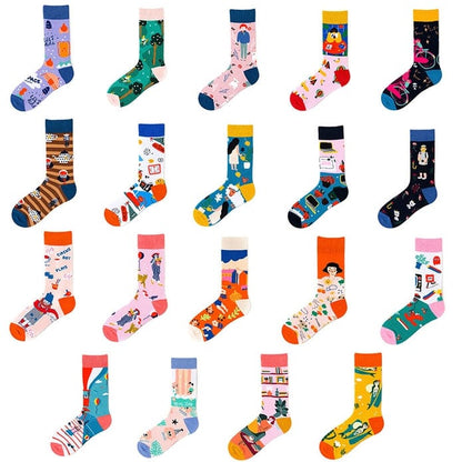 Witty Socks Socks Lavish Living Collection in Set / 19 Pairs Unisex | Witty Socks Lavish Living Collection