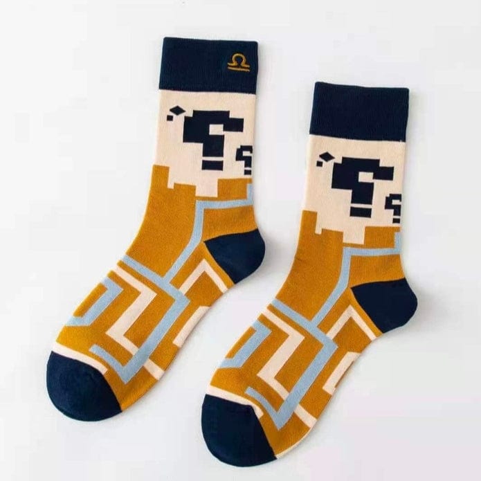 Witty Socks Socks ♎Libra - B / 1 Pair Witty Socks The Constellation Collection