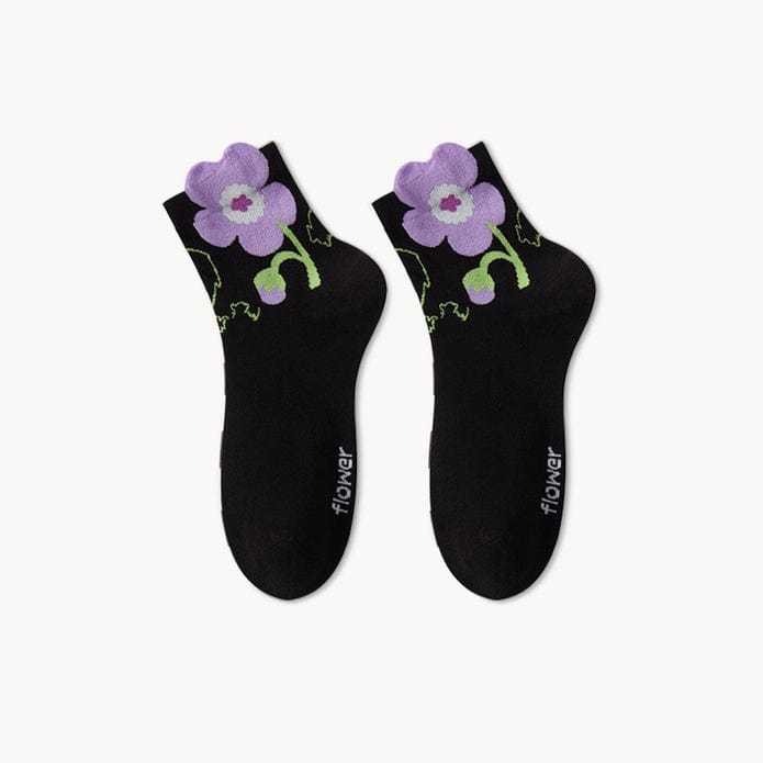 Witty Socks Socks Midnight Blooms / 1 Pair Witty Socks Sunny Delight Collection
