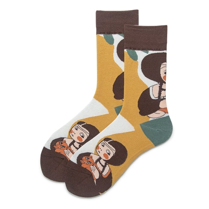 Witty Socks Socks Never Let You Go / 1 Pair Unisex | Witty Socks Contemporary Graphics Collection