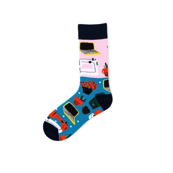 Witty Socks Socks Office Warrior / 1 Pair Unisex | Witty Socks Lavish Living Collection