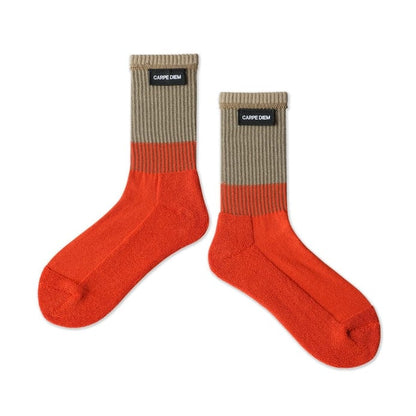 Witty Socks Socks Orange / 1 Pair Unisex | Witty Socks Seize The Day Collection