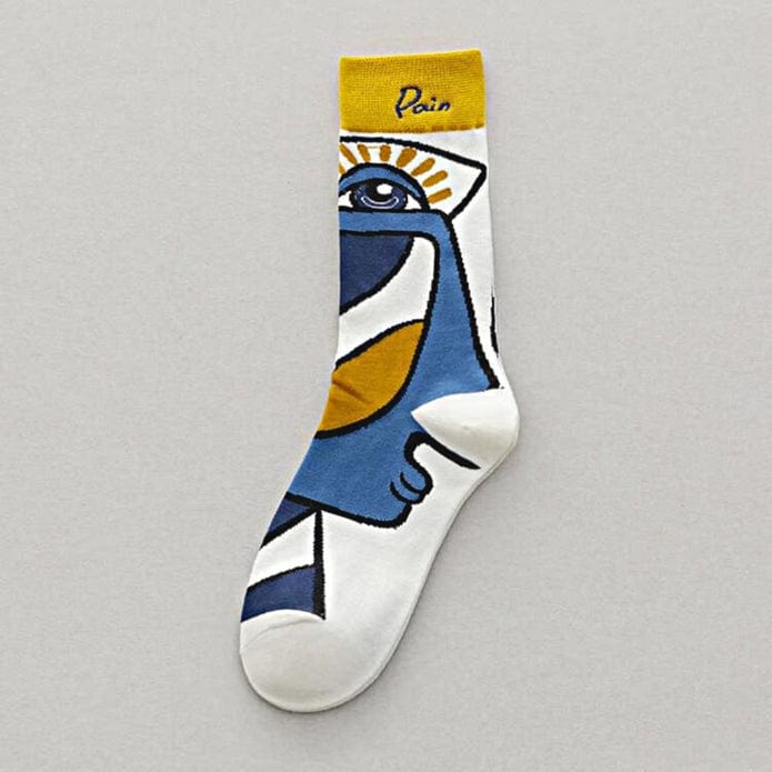Witty Socks Socks PAIN / 1 Pair Unisex | Witty Socks Urban Graffiti Collection