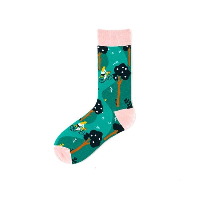 Witty Socks Socks Park Explorer / 1 Pair Unisex | Witty Socks Lavish Living Collection