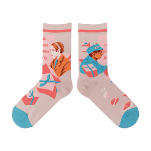 Witty Socks Socks Pink / 1 Pair Unisex | Witty Socks Budapest Collection
