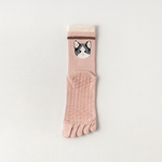 Witty Socks Socks Pink Kitten / 1 Pair Witty Socks Cute Critters Purrfectly Balanced Yoga Socks Collection