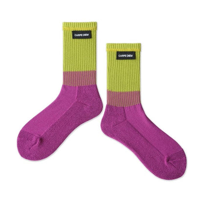 Witty Socks Socks Purple / 1 Pair Unisex | Witty Socks Seize The Day Collection