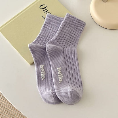 Witty Socks Socks Purple / 1 Pair Witty Socks Pastel Macaroon Moments Collection