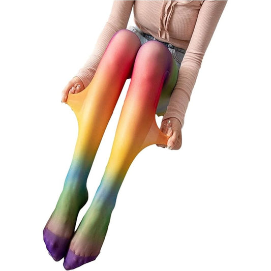 Witty Socks Socks Rainbow Stockings Rainbow Stockings