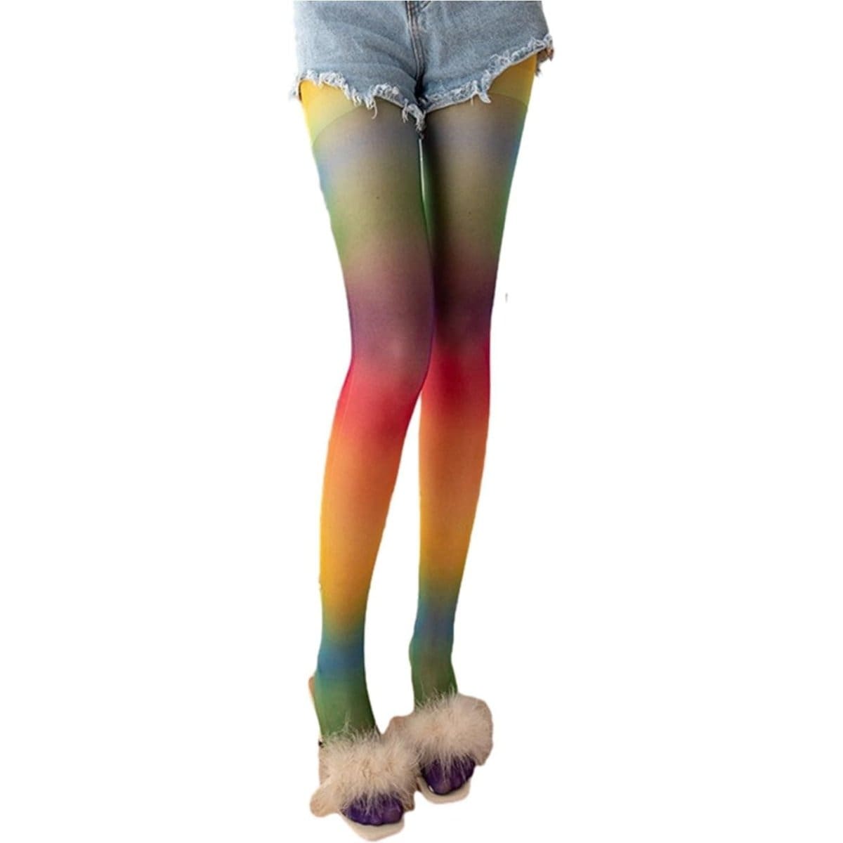 Witty Socks Socks Rainbow Stockings Rainbow Stockings