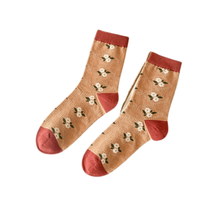 Witty Socks Socks Rustic Floral Elegance Witty Socks Eternal Fall Collection