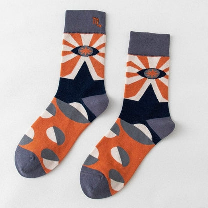 Witty Socks Socks ♏Scorpius - B / 1 Pair Witty Socks The Constellation Collection