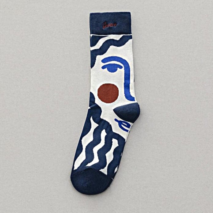 Witty Socks Socks SEVEN / 1 Pair Unisex | Witty Socks Urban Graffiti Collection