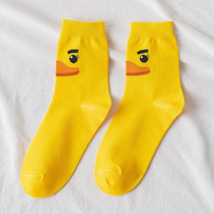 Witty Socks Socks Smiley / 1 Pair Witty Socks Duckies Collection