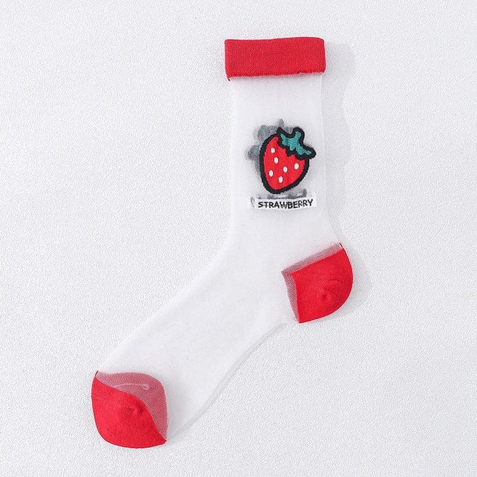 Witty Socks Socks Strawberry / 1 Pair Witty Socks Fruities Collection