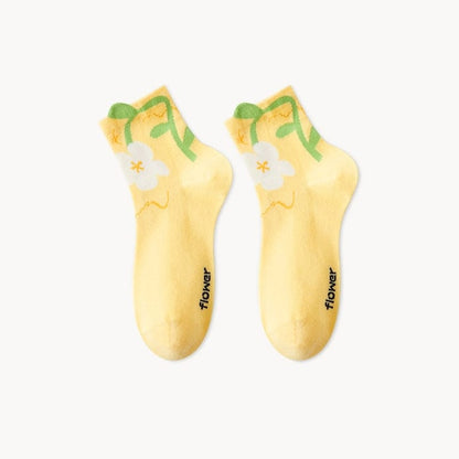 Witty Socks Socks Sunshine Blooms / 1 Pair Witty Socks Sunny Delight Collection