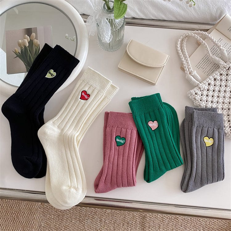 Witty Socks Socks Sweetheart Bliss Collection in Set / 5 Pairs Witty Socks Sweetheart Bliss Collection