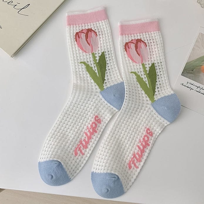 Witty Socks Socks Tulip / 1 Pair Witty Socks Tulip Dreams Collection