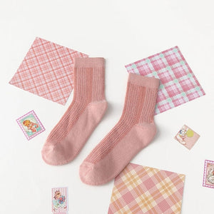 Witty Socks Socks Vertical / 1 Pair Witty Socks Pinky Bunny Collection