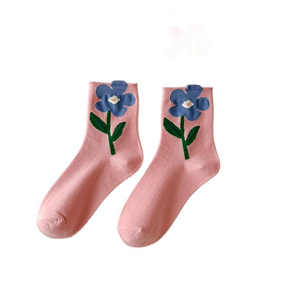 Witty Socks Socks Violet / 1 Pair Witty Socks Immortal Flower Collection