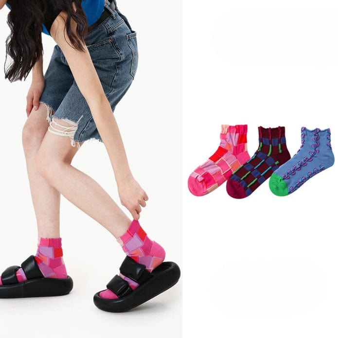 Witty Socks Socks Vivid Vibe / 3 Pairs Witty Socks Rainbow Bliss Collection | 3 Pairs