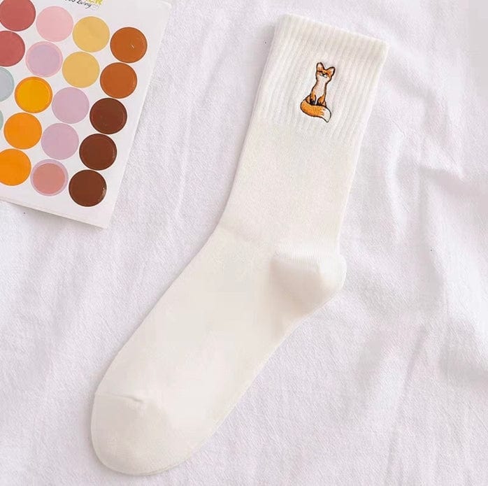 Witty Socks Socks White / 1 Pair Witty Socks Foxy Lady Collection