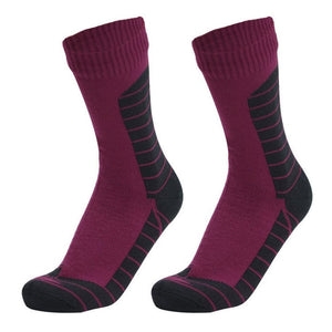 Witty Socks Socks Wine Red / S / 1 Pair Witty Socks AquaShield Waterproof Socks