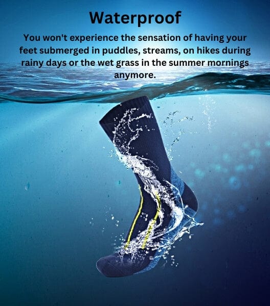 Witty Socks Socks Witty Socks AquaShield Waterproof Socks