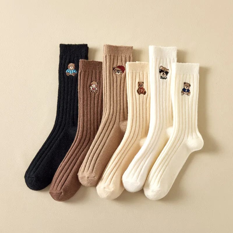 Witty Socks Socks Witty Socks Cozy Bear Whimsy Collection