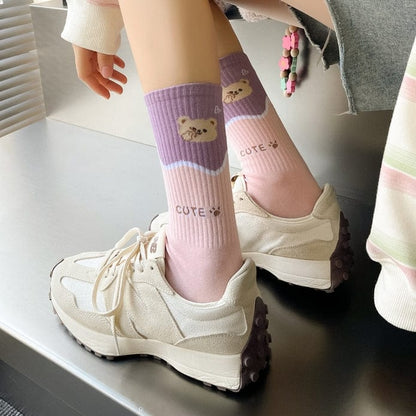 Witty Socks Socks Witty Socks Dual Toned Pastels Collection
