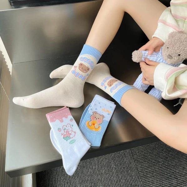 Witty Socks Socks Witty Socks Dual Toned Pastels Collection