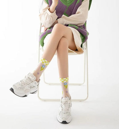 Witty Socks Socks Witty Socks Ethereal Garden Collection