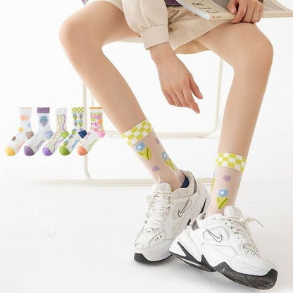 Witty Socks Socks Witty Socks Ethereal Garden Collection